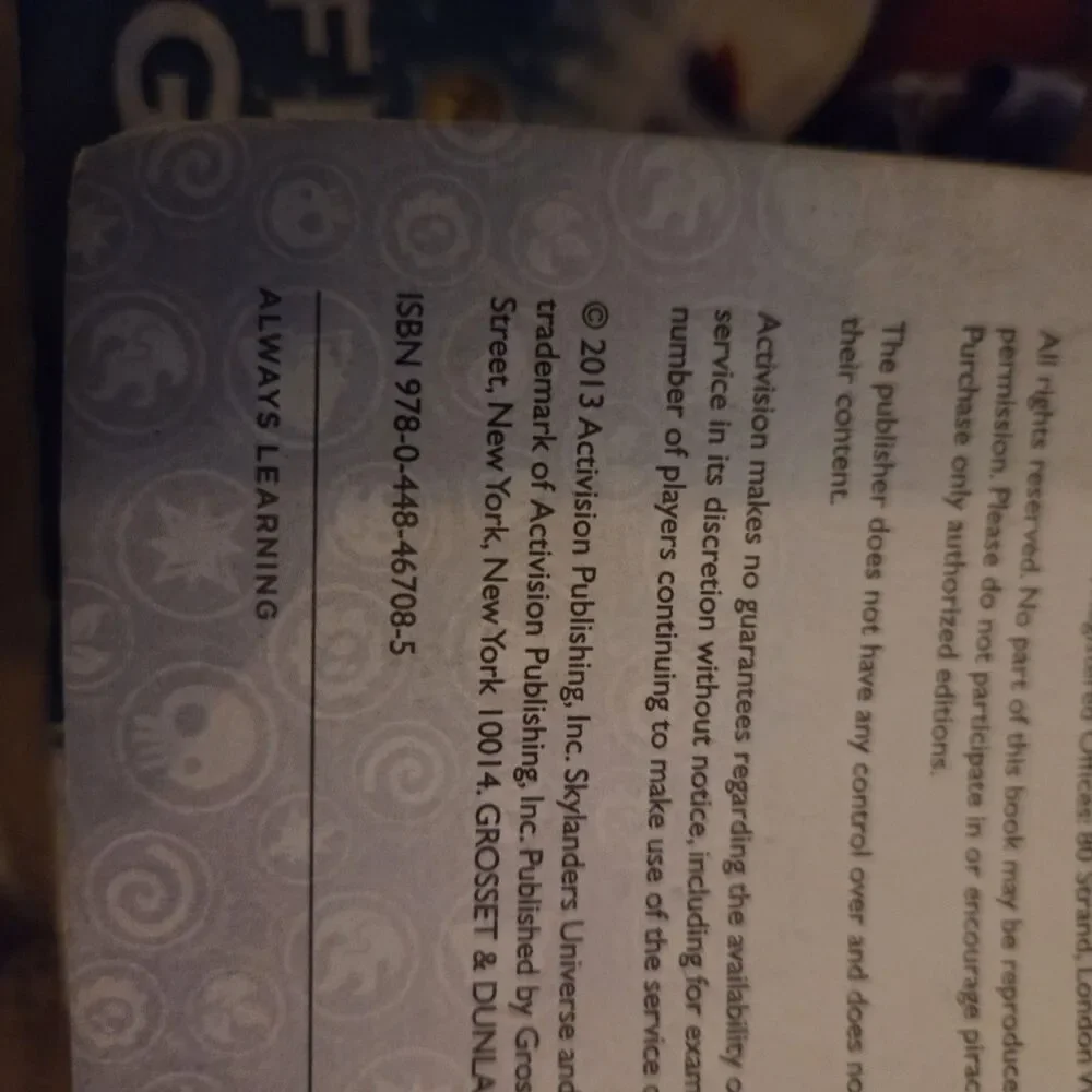 Skylanders Official Guide Book Lot 5 Spyro Giants Swap Force Trap Team